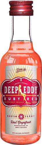 DEEP EDDY RUBY RED 50Ml Mini Bottle