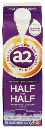 A2 Half and Half Ultra-Pasteurized 32 fl oz