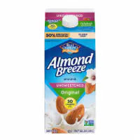 Almond Breeze® Dairy Free Original Almond Milk Half Gallon