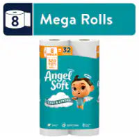 Angel Soft® Soft and Strong Toilet Paper Mega Rolls