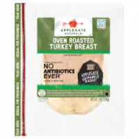 Applegate Natural Sliced Oven Roasted Turkey Breast 7 Oz