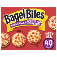 Bagel Bites Cheese & Pepperoni Mini Pizza Bagel Frozen Snacks