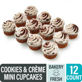Bakery Fresh Mini Chocolate Cupcakes 12 Ct
