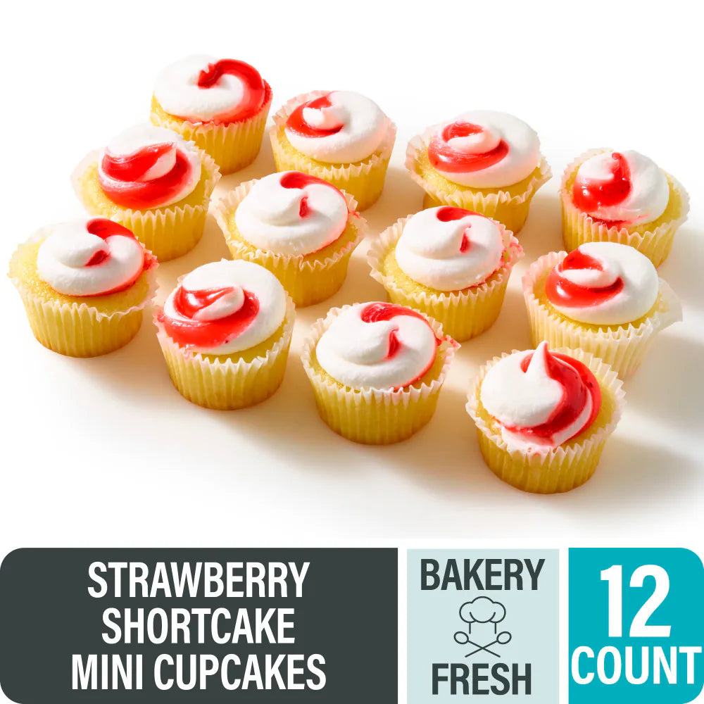 Bakery Fresh Mini Chocolate Cupcakes 12 Ct