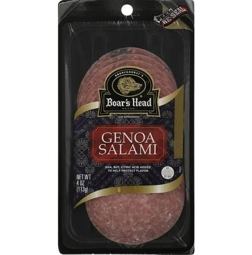 Boar's Head Genoa Salami 4 Oz