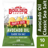 Boulder Canyon® Classic Sea Salt Kettle Potato Chips 10.5 Oz