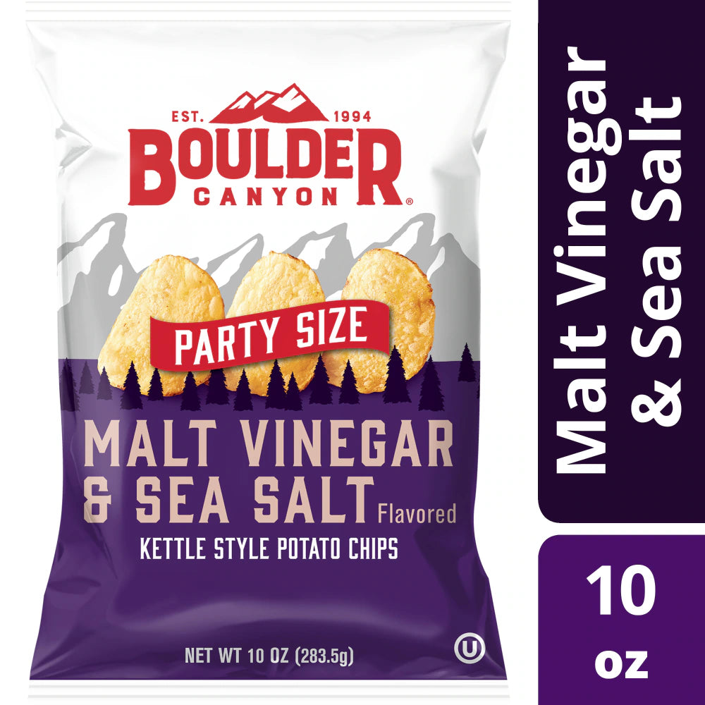 Boulder Canyon® Classic Sea Salt Kettle Potato Chips 10.5 Oz