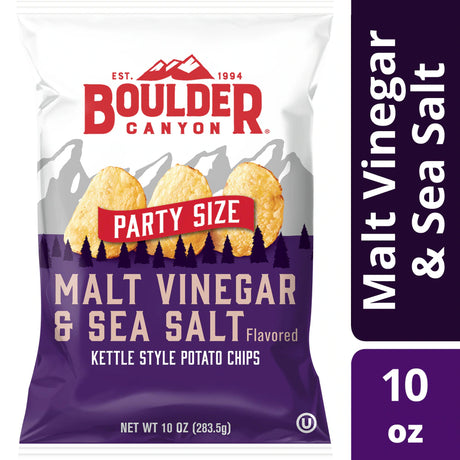 Boulder Canyon® Classic Sea Salt Kettle Potato Chips 10.5 Oz