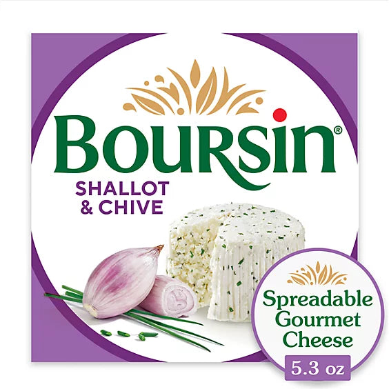 Boursin Garlic & Fine Herbs Gourmet Cheese 5.3 Oz