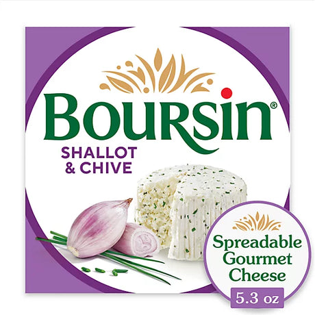 Boursin Garlic & Fine Herbs Gourmet Cheese 5.3 Oz