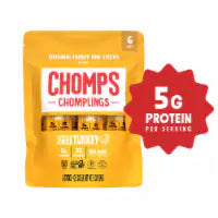 CHOMPLINGS Original Turkey Mini Meat Sticks, 6 Count