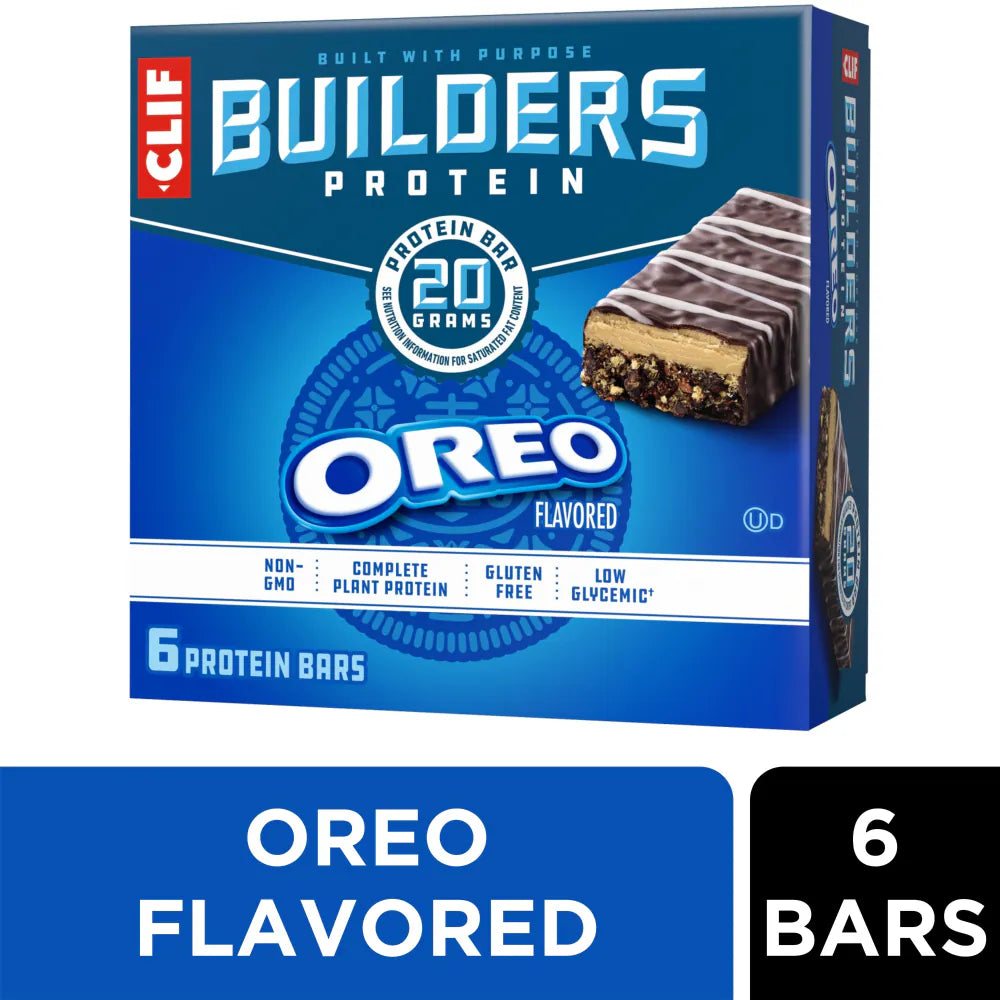 CLIF BUILDERS Chocolatey Peanut Butter 20g Protein Bars
