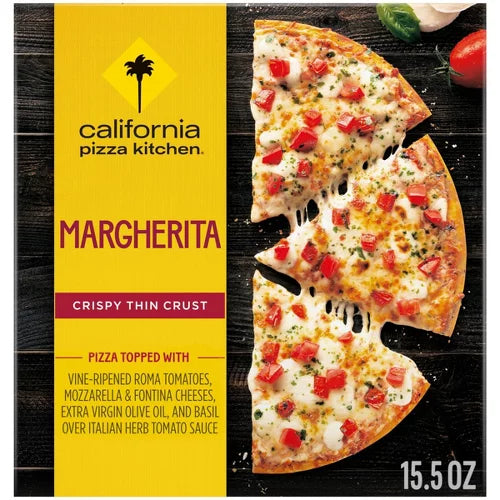 California Pizza Kitchen Four Cheese Pizza with Crispy Thin Crust