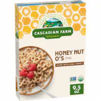 Cascadian Farm Organic Honey Nut O's Cereal