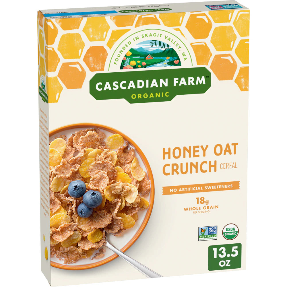 Cascadian Farm Organic Honey Nut O's Cereal