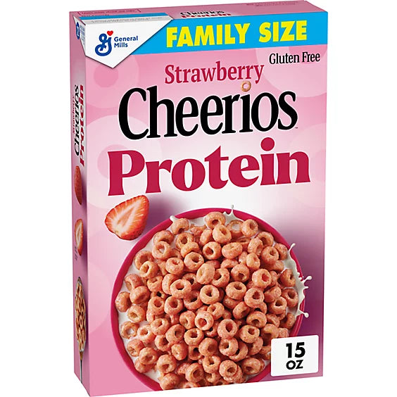 General Mills Multi Grain Cheerios Cereal and Protein Flavors