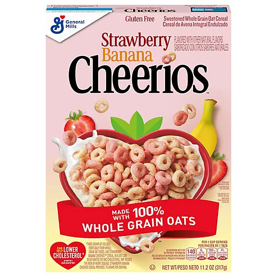 General Mills Multi Grain Cheerios Cereal and Protein Flavors