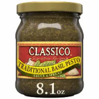 Barilla Rustic Basil Pesto with Italian Basil Pasta Sauce and Spread