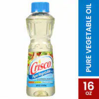 Crisco Pure Vegetable Oil 16 Oz