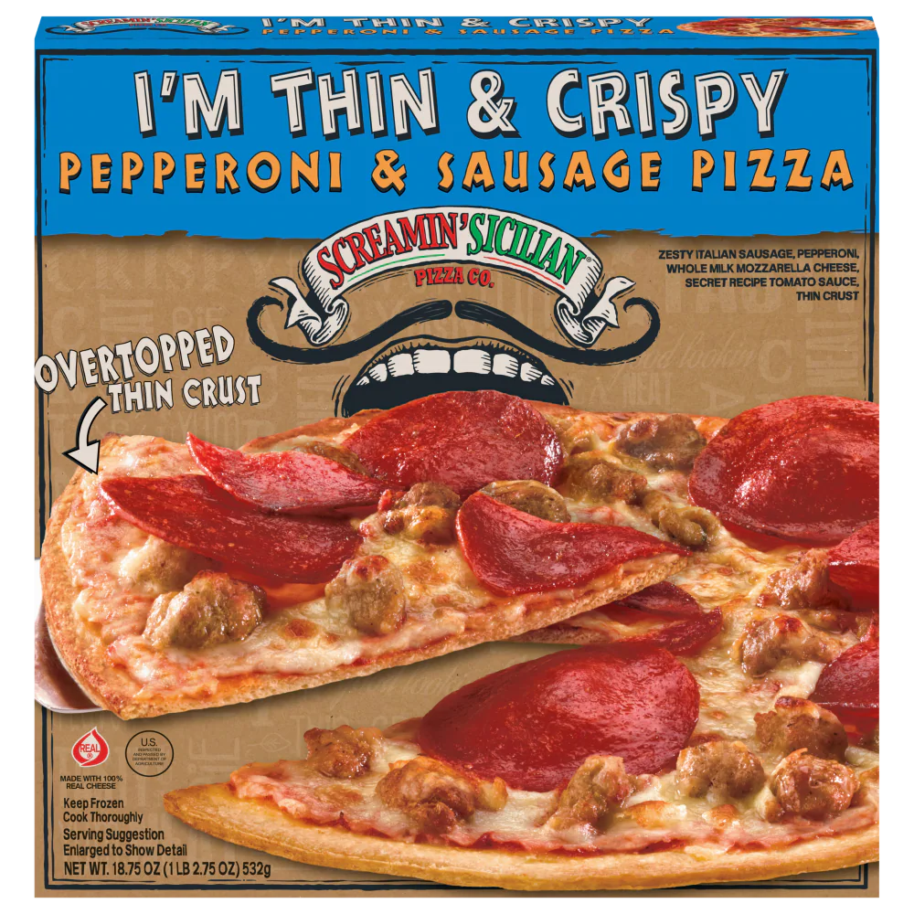 Screamin' Sicilian® Bessie's Revenge Cheese Frozen Pizza