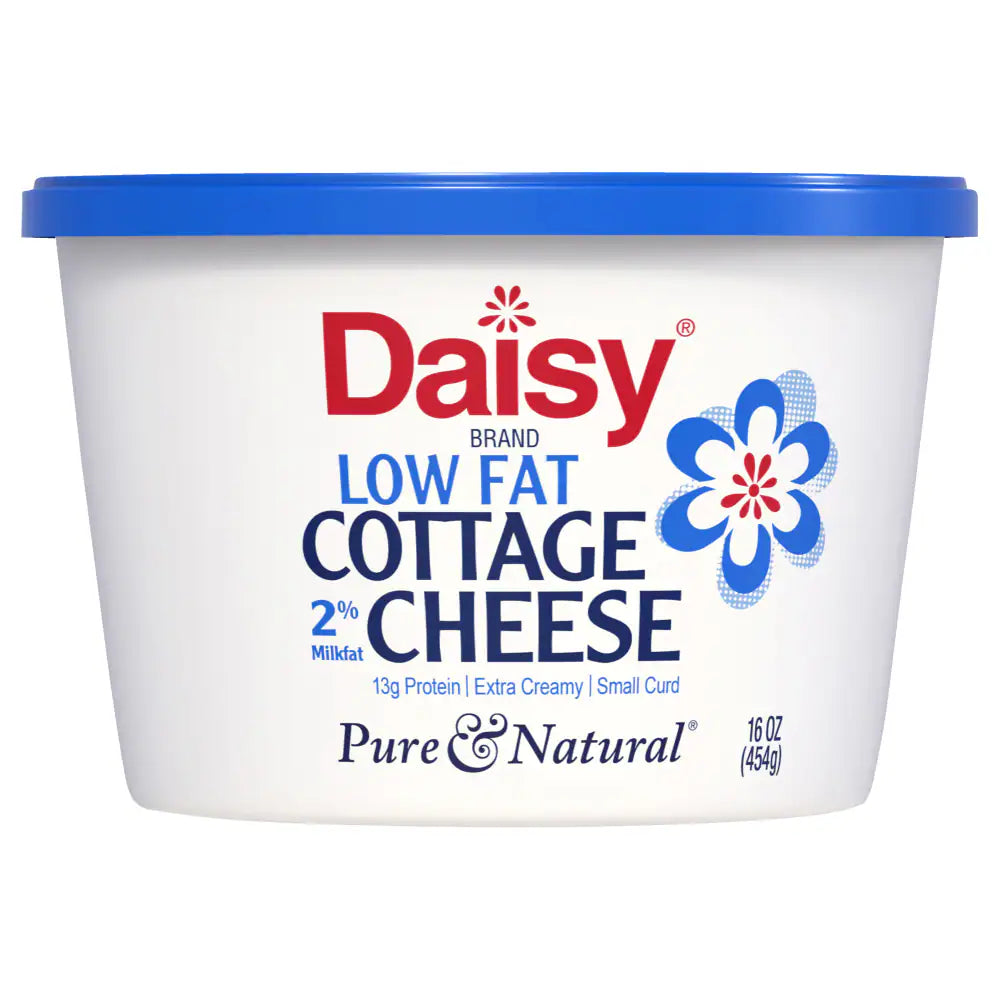 Daisy Pure and Natural 2% Low Fat Cottage Cheese 16 Oz.
