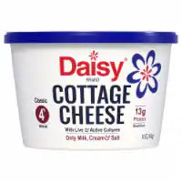Daisy Pure and Natural 4% Cottage Cheese 16 Oz.