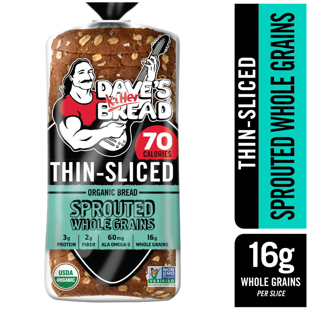 Dave's Killer Bread 21 Whole Grains and Seeds Thin-Sliced Organic Bread