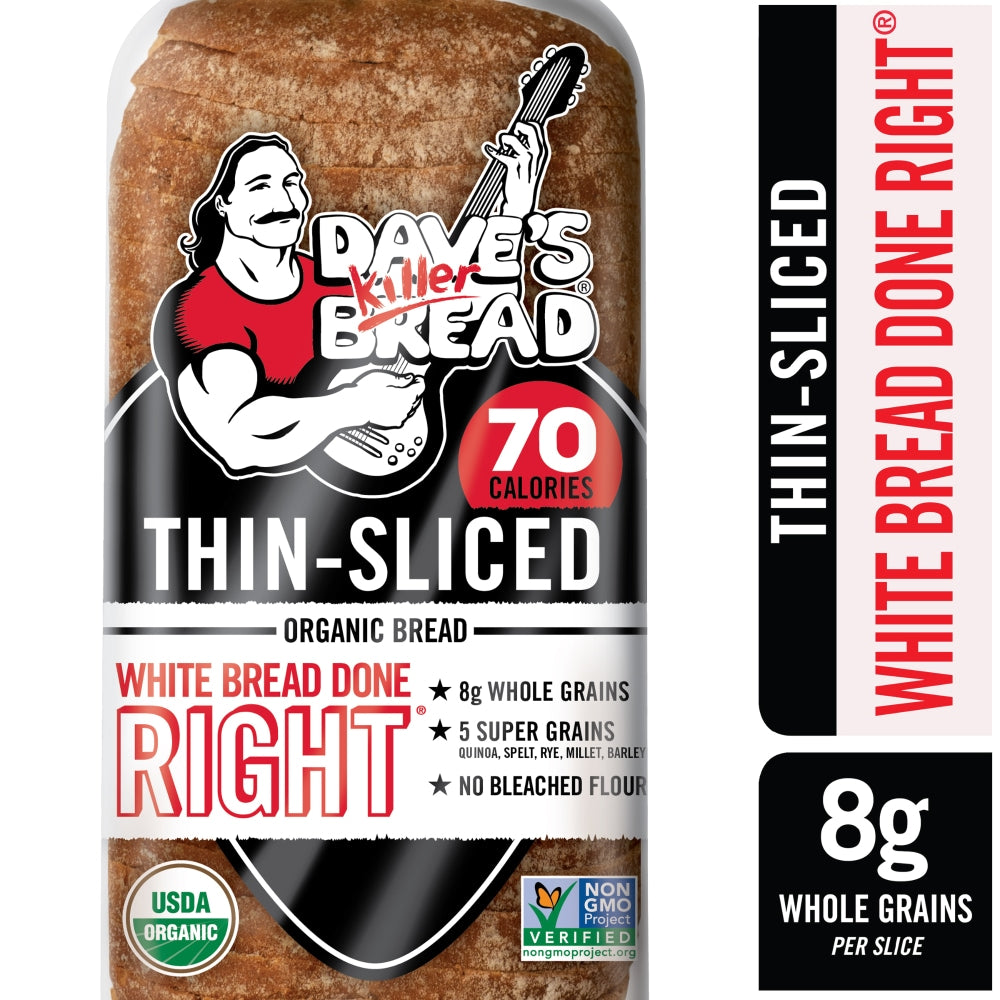 Dave's Killer Bread 21 Whole Grains and Seeds Thin-Sliced Organic Bread