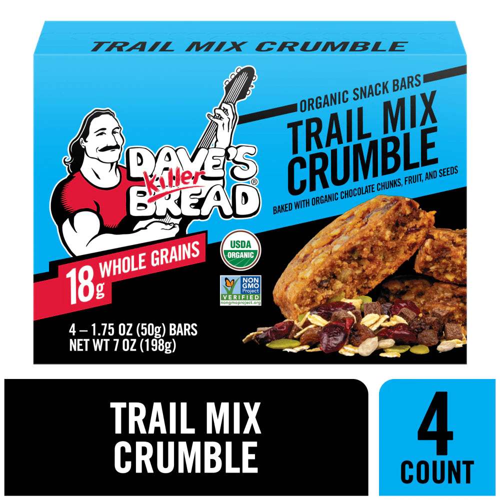 Dave's Killer Bread Oat-Rageous Honey Almond Organic Snack Bars