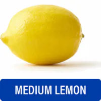Fresh Medium Lemon - Each