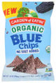 Garden of Eatin'® Organic Tortilla Blue Corn Non-Salted Chips 14 Oz