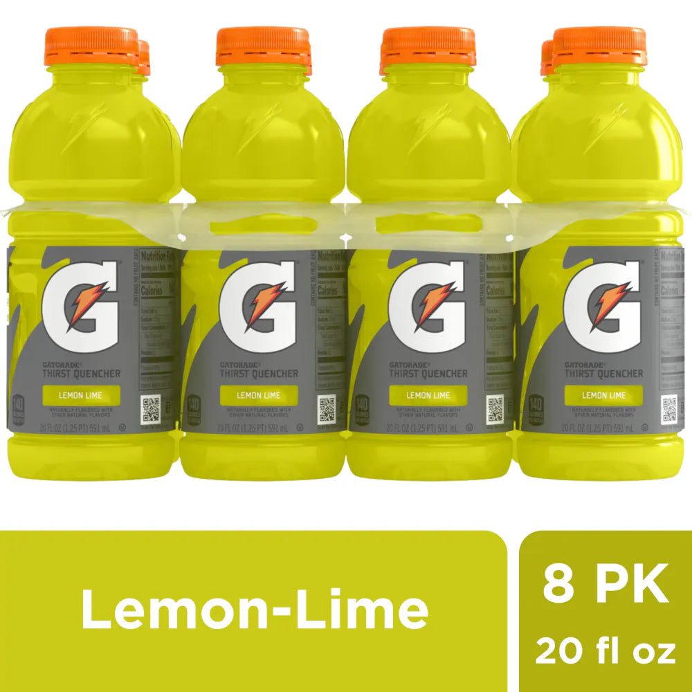 Gatorade Thirst Quencher Lemon Lime 8 Ct