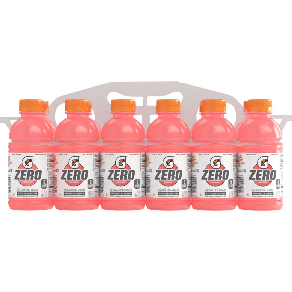 Gatorade Zero Orange 12 Fl Oz, 12 Count (Mountain Size)