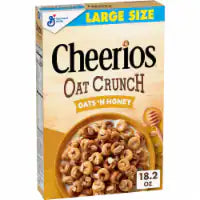 General Mills Multi Grain Cheerios Cereal and Protein Flavors