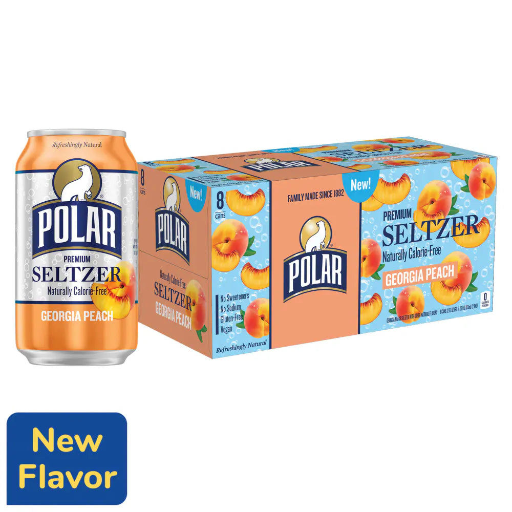 Polar Seltzer Water Original Cans