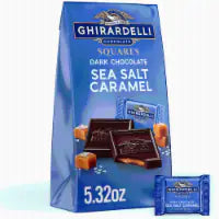 Ghirardelli® Milk Chocolate Squares with Caramel Filling Candy Bag