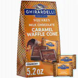 Ghirardelli® Milk Chocolate Squares with Caramel Filling Candy Bag