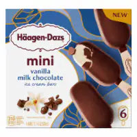 Haagen Dazs® Vanilla Milk Chocolate Ice Cream Bars