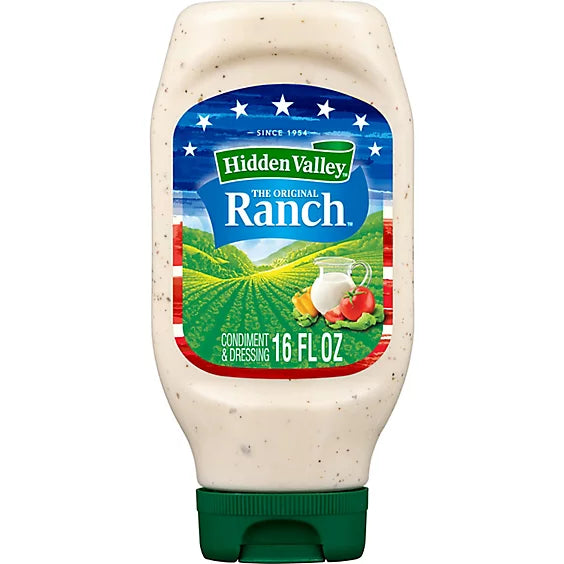 Hidden Valley Original Ranch Dressing Salad Dressing 16 Oz