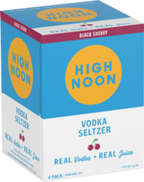 High Noon Black Cherry Vodka Seltzer 4-pack Cans