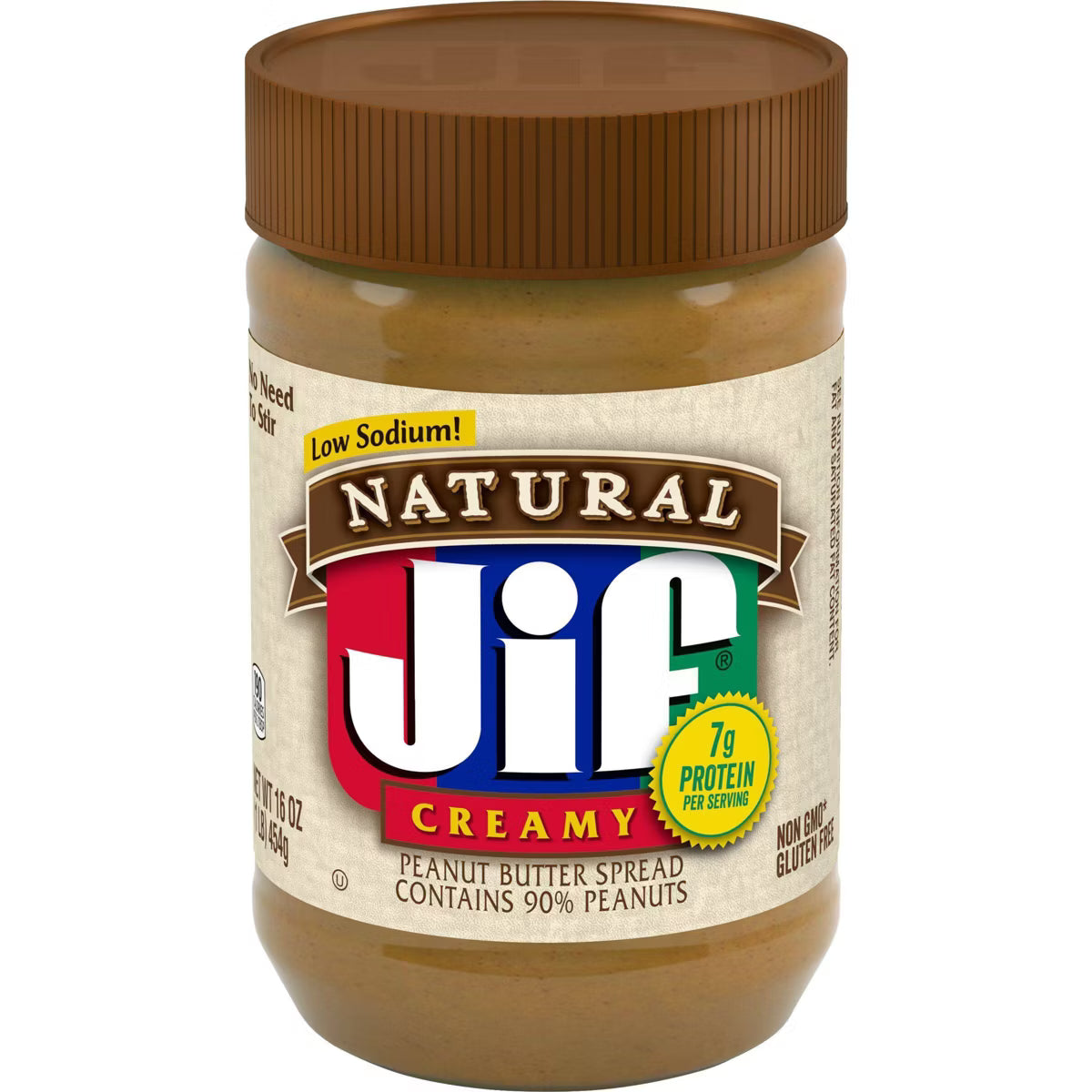Jif Creamy Natural Peanut Butter