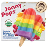 JonnyPops® Organic Rainbow Fruit Stacks Frozen Pops 8pk
