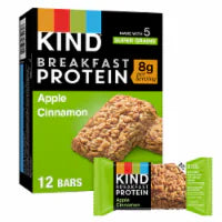 KIND Breakfast Apple Cinnamon Gluten Free Protein Bars 12 Ct