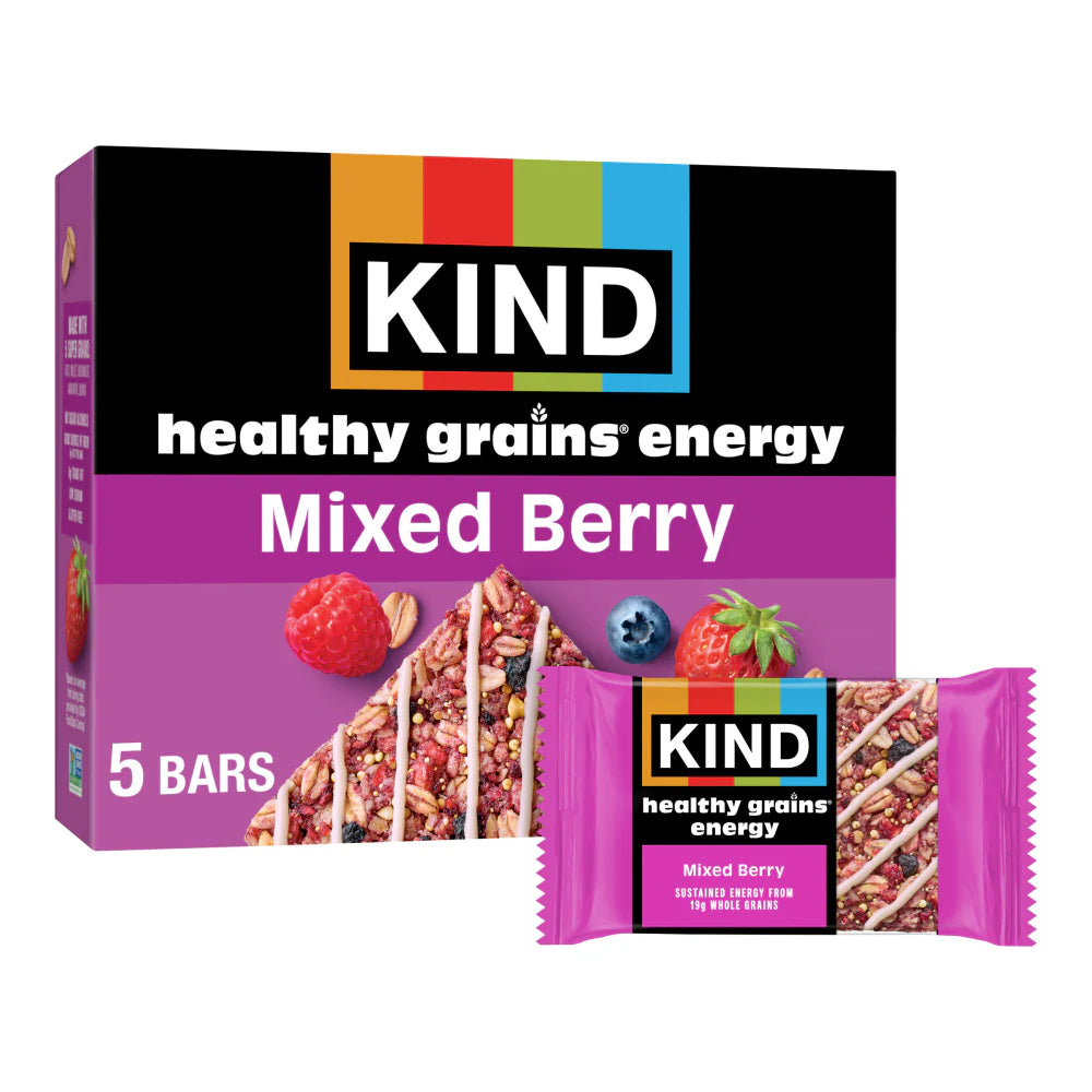 KIND Dark Chocolate Chunk Healthy Grains Energy Bars 5 Ct