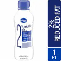 Kroger® 2% Reduced Fat Milk 16 fl. oz. Bottle