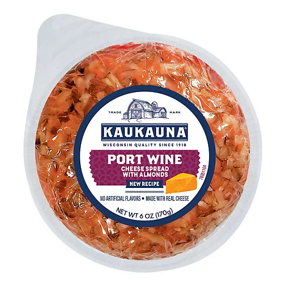 Kaukauna Port Wine Spreadable Cheese Ball