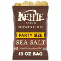 Kettle Brand Sea Salt and Vinegar Kettle Potato Chips 7.5 oz Bag