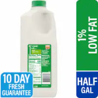 King Soopers® City Market® 1% Lowfat Milk Half Gallon