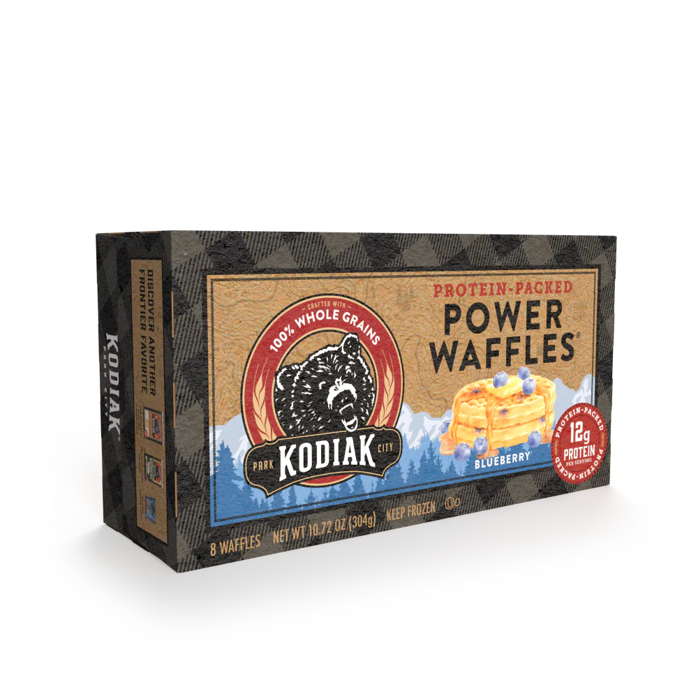 Kodiak® Protein-Packed Buttermilk & Vanilla Frozen Power Waffles®