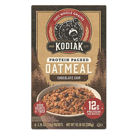 Kodiak Maple Brown Sugar Instant Oatmeal Packets Box - 6 Pack